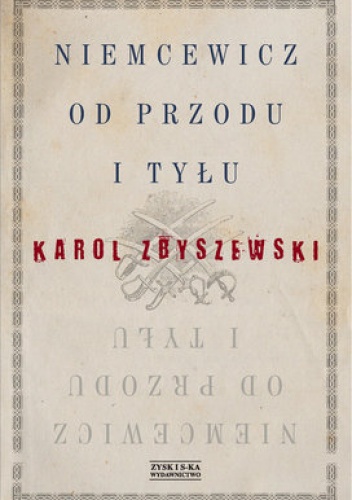 Okładka: Karol Zbyszewski - Niemcewicz od przodu i tyłu