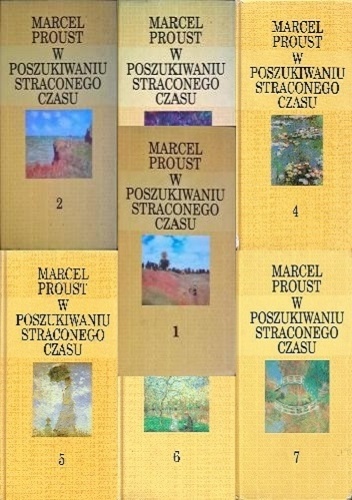 Okładka: Marcel Proust - W poszukiwaniu straconego czasu