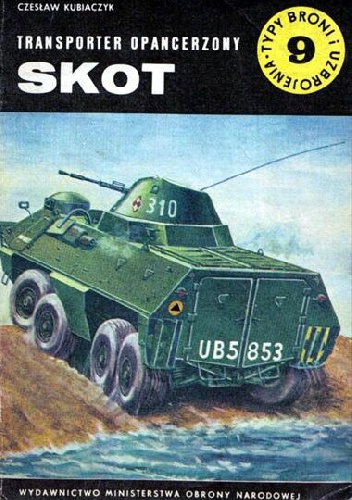 Okładka: Czesław Kubiaczyk - Transporter opancerzony SKOT