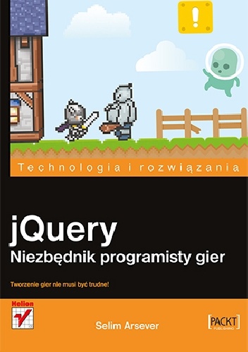 Okładka: Selim Arsever - jQuery. Niezbędnik programisty gier