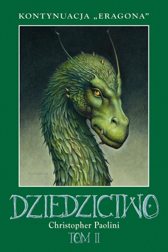 Okładka: Christopher Paolini - Dziedzictwo. Tom II