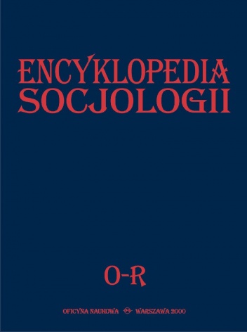 Okładka:  praca zbiorowa - Encyklopedia Socjologii, t. 3