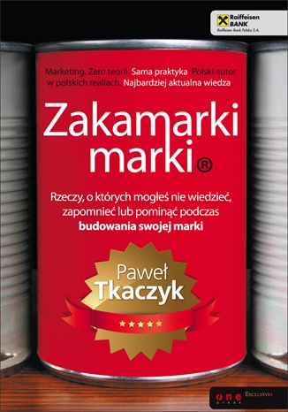 Okładka: Paweł Tkaczyk - Zakamarki marki