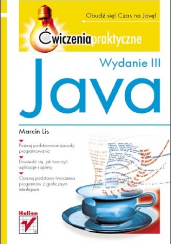 Okładka: Marcin Lis - Java. Ćwiczenia praktyczne. Wydanie III