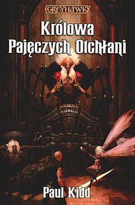 Okładka: Paul Kidd - Królowa Pajęczych Otchłani