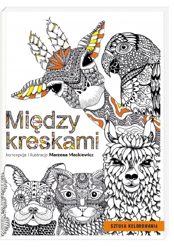 Okładka: Marzena Mackiewicz - Między kreskami