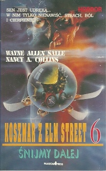 Okładka: Nancy A. Collins - Koszmar z Elm Street 6. Śnijmy dalej