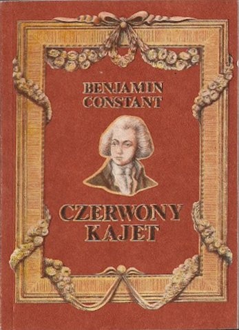 Okładka: Benjamin Constant - Czerwony kajet