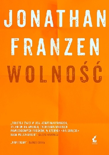 Okładka: Jonathan Franzen - Wolność