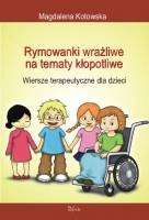 Okładka: Magdalena Kotowska - Rymowanki wrażliwe na tematy kłopotliwe