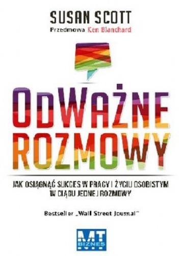 Okładka: Susan Scott - Odważne rozmowy