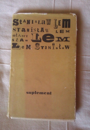 Okładka: Stanisław Lem - Suplement