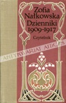 Okładka: Zofia Nałkowska - Dzienniki 1909-1917