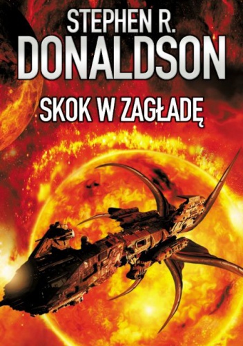 Okładka: Stephen R. Donaldson - Skok w zagładę