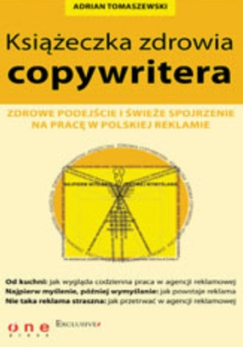 Okładka: Adrian Tomaszewski - Książeczka zdrowia copywritera
