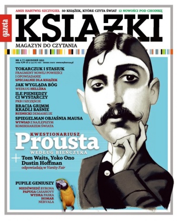 Okładka: Andrzej Stasiuk - Książki. Magazyn do czytania, nr 7 / grudzień 2012