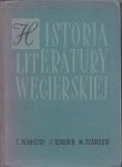 Okładka: Tibor Klaniczay - Historia literatury węgierskiej