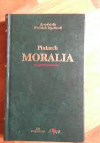 Okładka:  Plutarch - Moralia