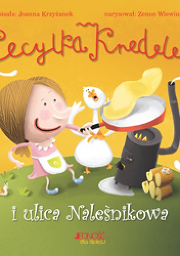 Okładka: Joanna Krzyżanek - Cecylka Knedelek i ulica Naleśnikowa
