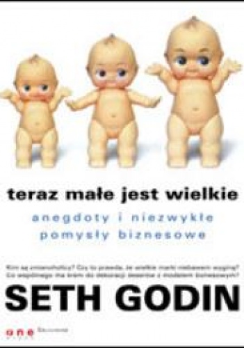 Okładka: Seth Godin - Teraz małe jest wielkie. Anegdoty i niezwykłe pomysły biznesowe