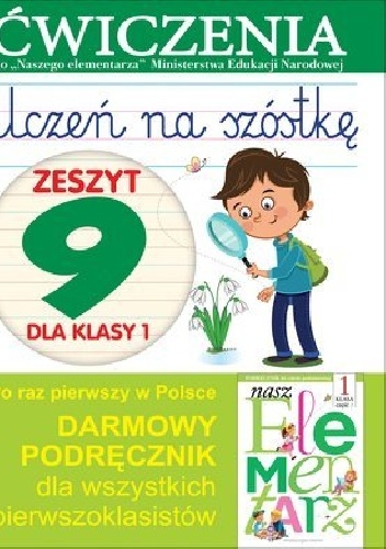 Okładka: Anna Wiśniewska - Uczeń na szóstkę. Zeszyt 9 dla klasy 1. Ćwiczenia