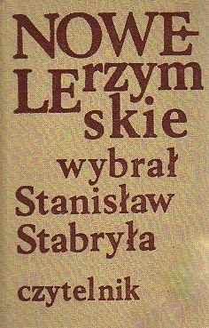 Okładka: Stanisław Stabryła - Nowele rzymskie
