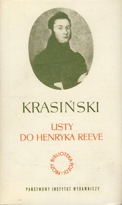 Okładka: Zygmunt Krasiński - Listy do Henryka Reeve