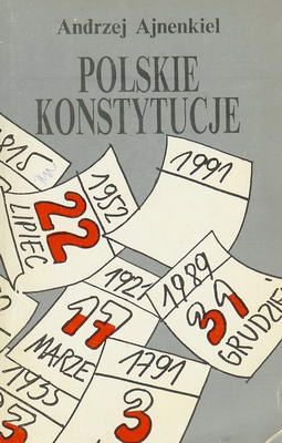 Okładka: Andrzej Ajnenkiel - Polskie konstytucje