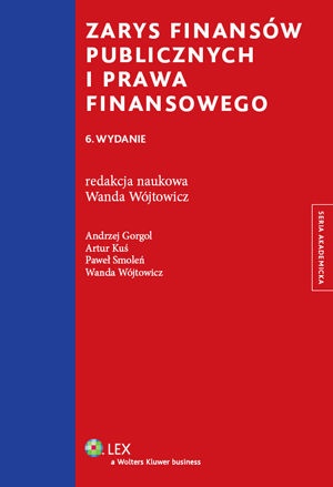 Okładka: Wanda Wójtowicz - Zarys Finansów Publicznych i Prawa Finansowego