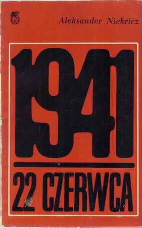 Okładka: Aleksander Niekricz - 1941 - 22 czerwca