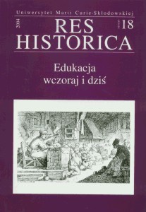 Okładka: Krystyna Wróbel-Lipowa - Edukacja wczoraj i dziś