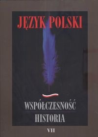 Okładka: W. Książek-Bryłowa - Język polski Współczesność Historia 7