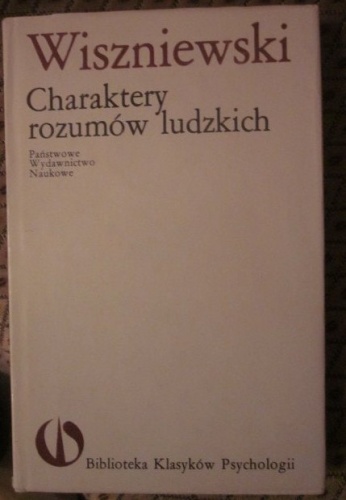 Okładka: Michał Wiszniewski - Charaktery rozumów ludzkich