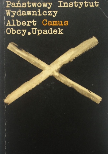 Okładka: Albert Camus - Obcy. Upadek