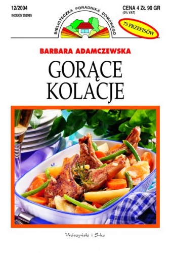 Okładka: Barbara Adamczewska - Gorące kolacje