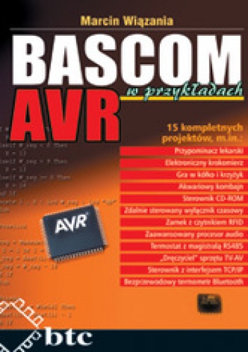 Okładka: Marcin Wiązania - BASCOM AVR w przykładach