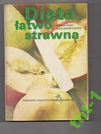 Okładka: Zofia Zawistowska - Dieta łatwostrawna