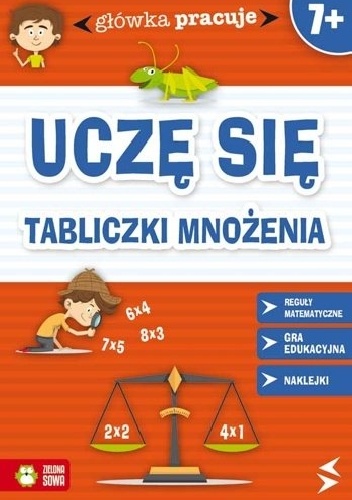 Okładka: Iwona Orowiecka - Uczę się tabliczki mnożenia