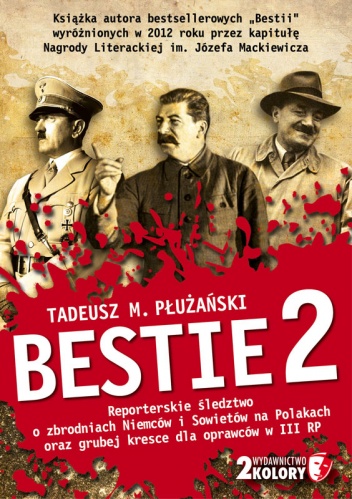 Okładka: Tadeusz M. Płużański - Bestie 2