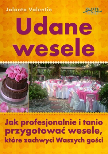 Okładka: Jolanta Valentin - Udane wesele - e-book