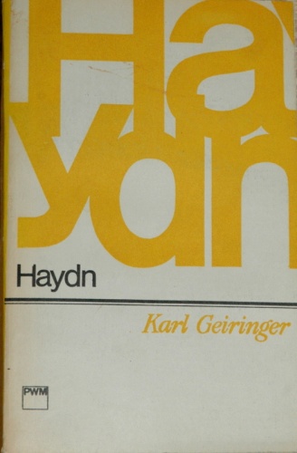 Okładka: Karl Geiringer - Haydn
