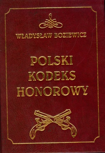 Okładka: Władysław Boziewicz - Polski kodeks honorowy