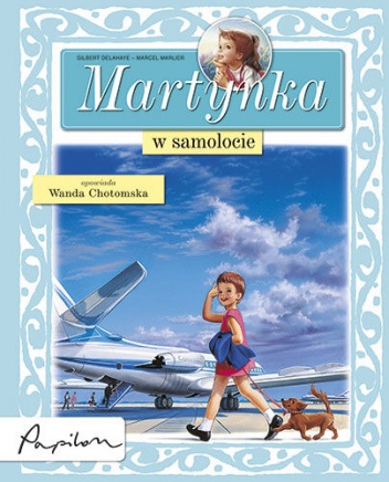Okładka: Gilbert Delahaye - Martynka w samolocie