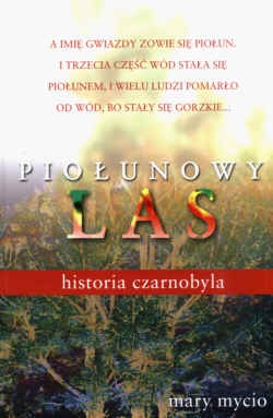 Okładka: Mary Mycio - Piołunowy las. Historia Czarnobyla