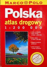 Okładka:  autor nieznany - POLSKA atlas drogowy 1:200 000