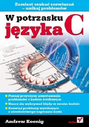 Okładka: Andrew Koenig - W potrzasku języka C
