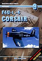 Okładka: Adam Jarski - F4U-1, -4 Corsair. Tom 9
