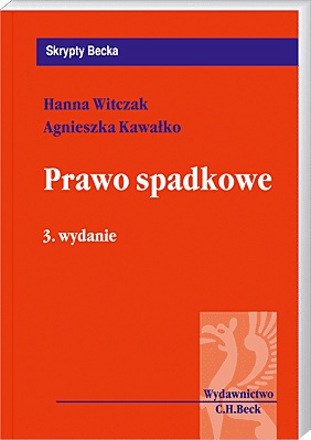 Okładka: Hanna Witczak - Prawo spadkowe