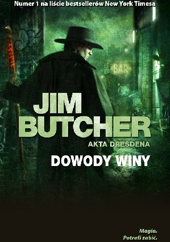Okładka: Jim Butcher - Dowody winy