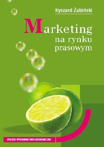 Okładka: Ryszard Żabiński - Marketing na rynku prasowym